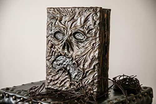 Hanoxe Necronomicon Evil Dead Necronomicon Book of The Dead Spellbook Leather Hardcover Necronomicon Journal Spells Decoration Lovecraft Horror Movie Prop Decor Notebook