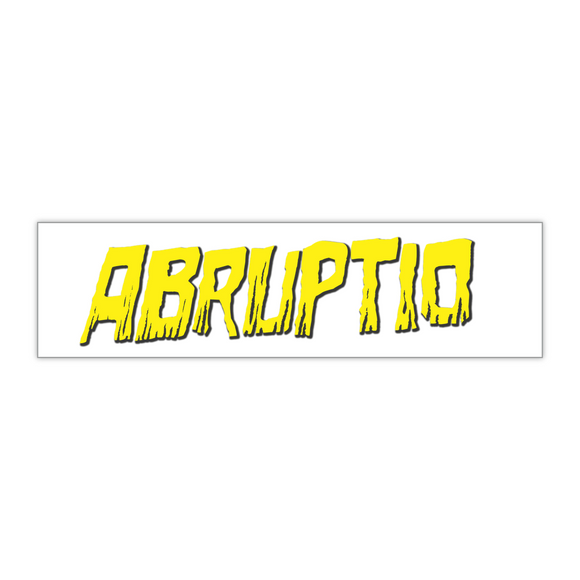 Abruptio Sticker